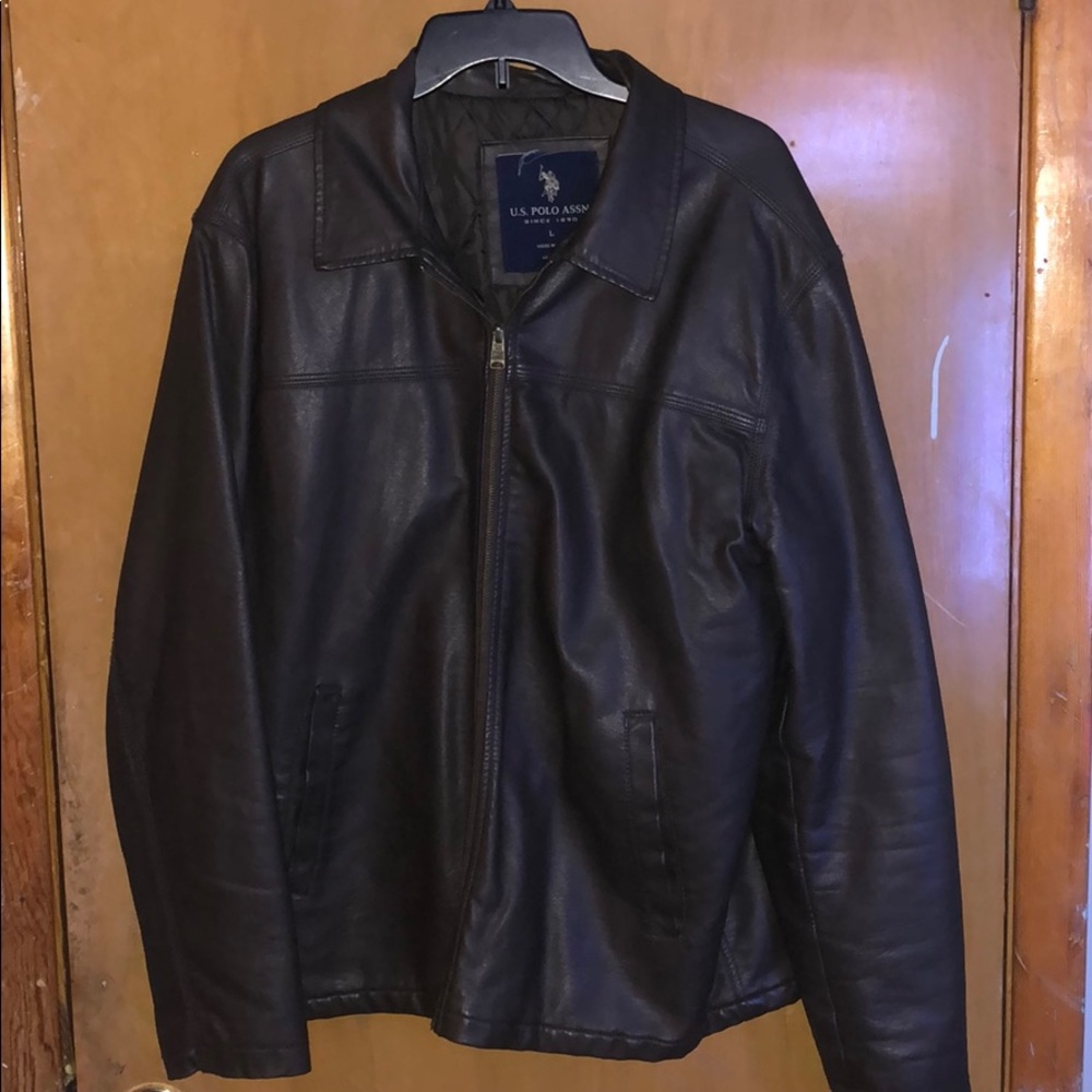 U.S. Polo Assn. Leather Jacket
